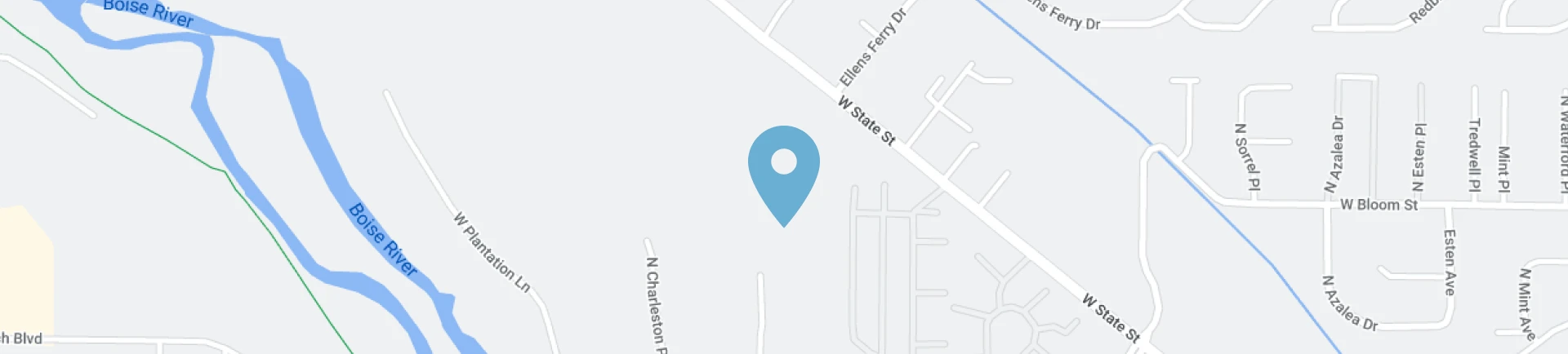 Map showing State Street Dental in Boise, Idaho