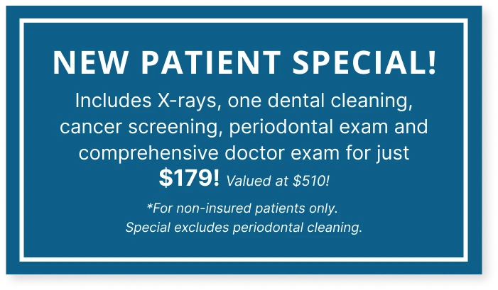 State Street Dental new patient special